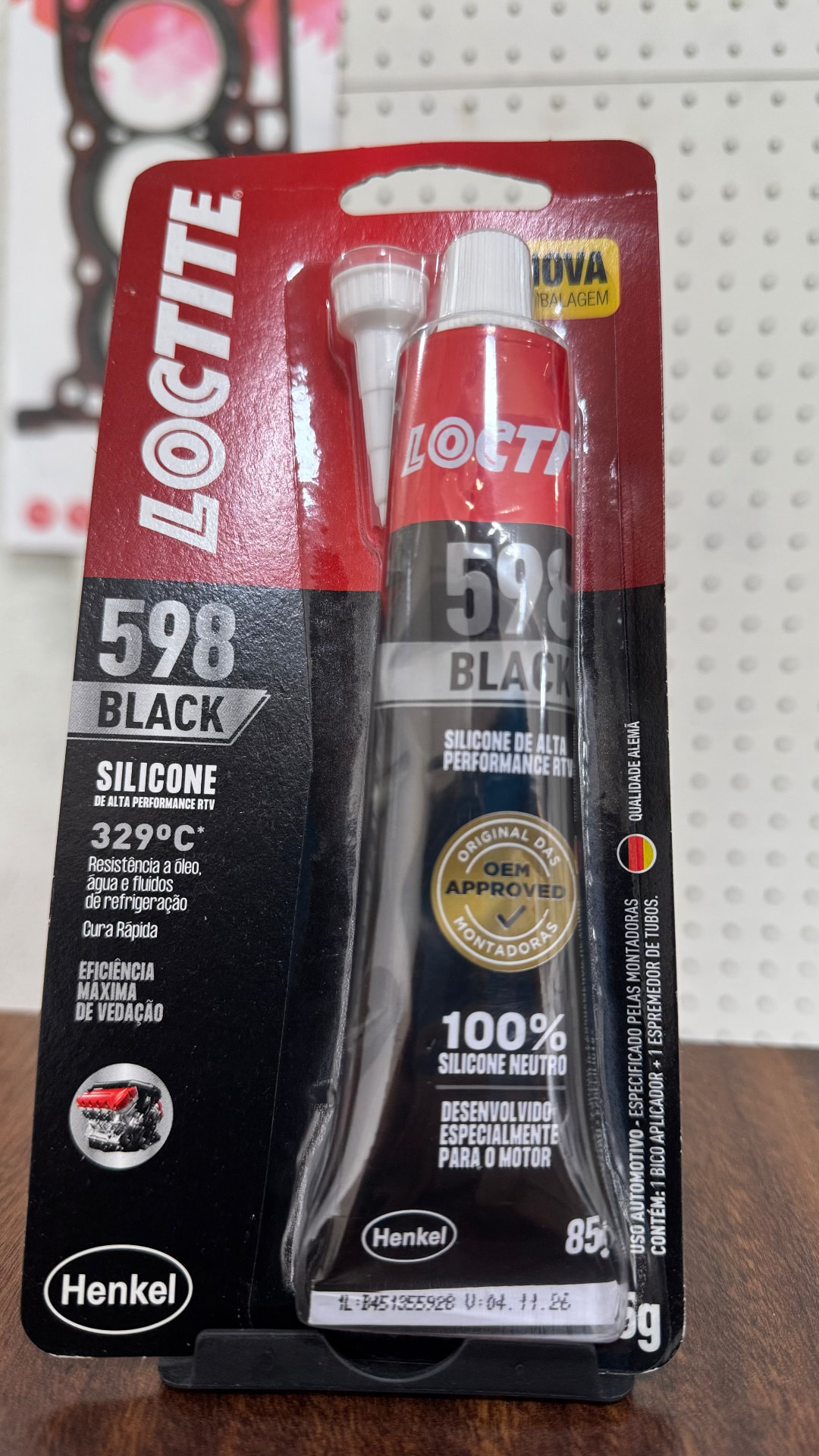 Silicone Loctite 598 Black RTV 85g